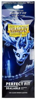 Sleeves - Japanese Perfect Fit - Sealable Clear (100 stuks)