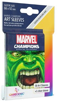 Sleeves Marvel Champions - Hulk (50+1 stuks)