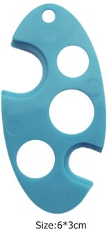 Sleutel Hervulbare Flessen Roller Ballen Caps Remover Plastic Etherische Olie Opener Handvat Fles Pompen Kurkentrekkers Kurk Tool blauw