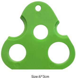 Sleutel Hervulbare Flessen Roller Ballen Caps Remover Plastic Etherische Olie Opener Handvat Fles Pompen Kurkentrekkers Kurk Tool groen 1