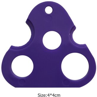 Sleutel Hervulbare Flessen Roller Ballen Caps Remover Plastic Etherische Olie Opener Handvat Fles Pompen Kurkentrekkers Kurk Tool paars 1