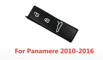 Sleutel Shell Knop Vervangen Voor Porsche 9YA Cayenne 971 Panamera Vervanging Rubber Knop Pad Knoppen Flip Auto Afstandsbediening Sleutel Shell stijl D
