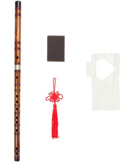 Sleutel Van F/D/E/G/C Fluit Bittere Bamboe Dizi Traditionele Chinese Handgemaakte Houtblazers Instrument met Opbergtas Chinese Knoop Key of D