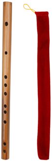 Sleutel Van G/F/E/D/C Fluit Bittere Bamboe Dizi Traditionele Chinese Houtblazers Instrument Met een Opbergtas Voor Kinderen Volwassen Beginner Key of E