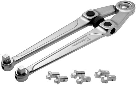 sleutel voor moeren met sleuf