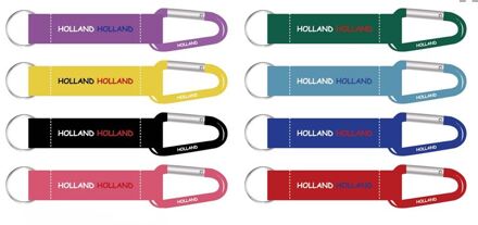 Sleutelhanger lanyard HOLLAND 8ass