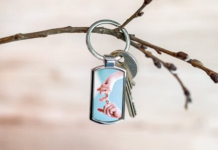 Sleutelhanger Rechthoek Smal