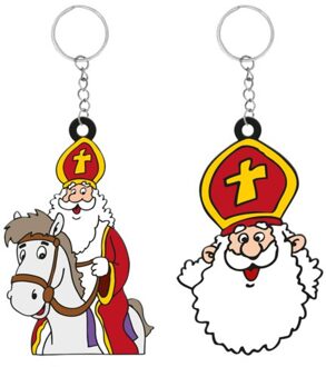 Sleutelhanger sinterklaas assorti