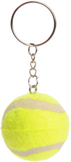 Sleutelhanger Tennisbal Junior 4,5 Cm Geel