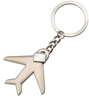 Sleutelhanger Vliegtuig Metaal