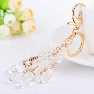 Sleutelhanger Water Kristal Hanger Water Stijl Kristal Kralen Auto Sleutelhanger Tas Ornament 2