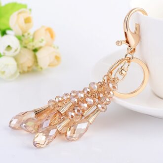 Sleutelhanger Water Kristal Hanger Water Stijl Kristal Kralen Auto Sleutelhanger Tas Ornament 4