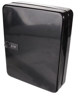 Sleutelkastje zwart voor 46 sleutels - Sleutelkluisjes