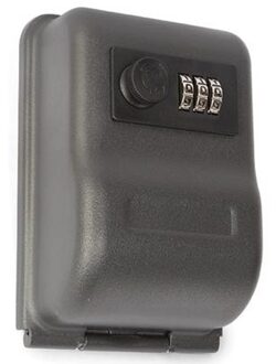 Sleutelkluis - 3-cijferig cijferslot - metaal - sleutelkluisje voor wandophang