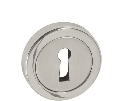 Sleutelplaat Chroom Rvs Look