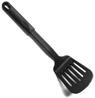 Sleuven Turner Zwart Nylon Non Stick Spatel Hittebestendige Pan Lepel Gebruiksvoorwerp Keuken Schraper Turners Cake Koken Tool Spa G5T1
