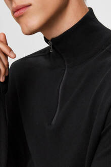 Slhberg Half ZIP Vest Zwart - 2Xl,xl,l,m,s