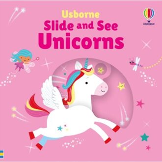 Slide And See Unicorns - Slide And See Books - Fiona Watt