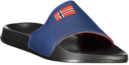 Slide Sandalen met Vlagdetail Donkerblauw - EU 42 / UK 8