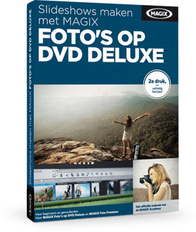 Slideshows maken met MAGIX Foto's op DVD Deluxe