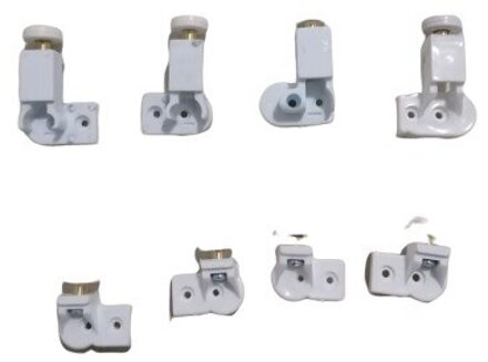 Sliding Rail Douchecabine Systemen Voor Wiel 8 Stuks, Glas Plastic Cel Bad Kast Thuis Keuken Badkamer Decoratie Accessoire