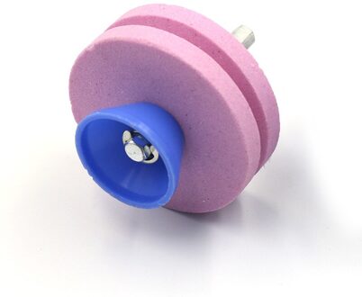 Slijpen Boor Slijper Grasmaaier Sneller Roterende Boor Blade Sharpener Slijpen Tool Tuin Grasmaaier Onderdelen Zwart Oranje dubbele floors roze