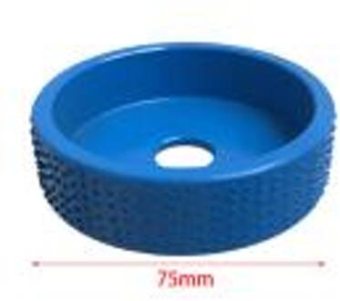 Slijpmachine Accessoires 16 Binnendiameter 75Mm Doorn Schijf Polijstschijf Haakse Arc Platte Thee Lade Bestand Blauw