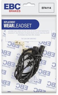 Slijtageweergave, remblok EFA114