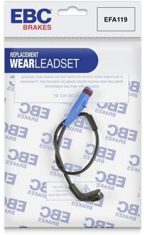 Slijtageweergave, remblok EFA119