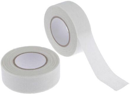 Slijtvast Hockey Stick Grip Handvat Tape (2 Rolls, 1 Inch X 11 Yards), 6 Kleuren Voor Uw Kiezen wit