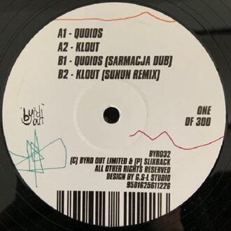 Slikback - Quoios/Klout Vinyl
