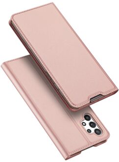 Slim bookcase hoes - Samsung Galaxy A32 4G - Rose Goud