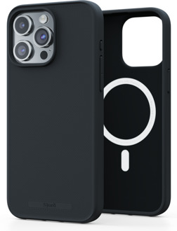 Slim Case MagSafe voor de iPhone 15 Pro Max - Black Zwart