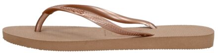 Slim Dames Slippers - Rose Gold - Maat 39/40