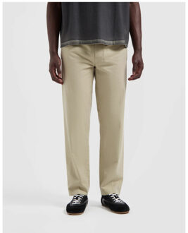 Slim elasticated trousers m210401 Groen