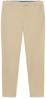 Slim fit chino met stretch Beige - 34