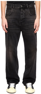 Slim Fit Denim Jeans Haikure , Black , Heren - W36,W34,W32,W33,W35
