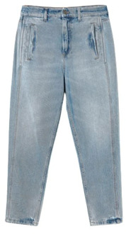 Slim-fit Denim Jeans Twinset , Blue , Dames - W29,W30,W26,W27,W28
