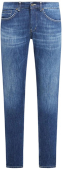 Slim Fit George Jeans Dondup , Blue , Heren - W31,W38,W36,W34,W30,W32