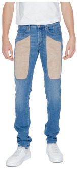 Slim Fit Heren Jeans Lente/Zomer Collectie Jeckerson , Blue , Heren - W36,W34,W30,W38,W33,W35,W32