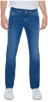 Slim Fit Heren Jeans Lente/Zomer Collectie Jeckerson , Blue , Heren - W40,W38,W34,W31,W36,W30,W35,W33,W32,W42,W29