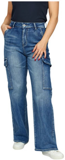 Slim-fit Jeans 2-Biz , Blue , Dames - Xl,L,M,S