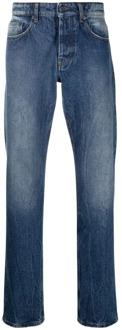 Slim Fit Jeans Ami Paris , Blue , Heren - W32