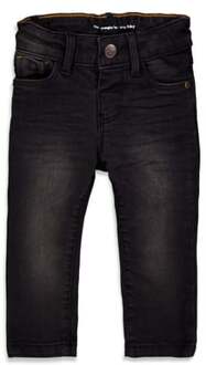 Slim Fit Jeans Black Denim Zwart - 74