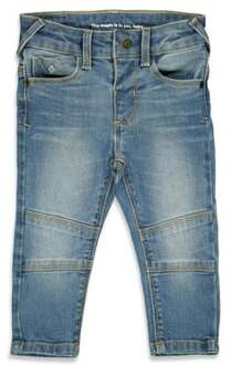 Slim Fit Jeans Blauw Denim - 68