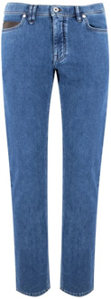 Slim-fit Jeans Brioni , Blue , Heren - W38,W34,W40,W36