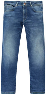 Slim-fit jeans Cars , Blue , Heren - W38,W40,W32,W27