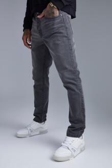 Slim Fit Jeans, Dark Grey - 28R