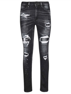 Slim Fit Jeans Dondup , Black , Dames - W31,W30