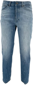 Slim-fit Jeans Dondup , Blue , Dames - W27,W30,W28,W29